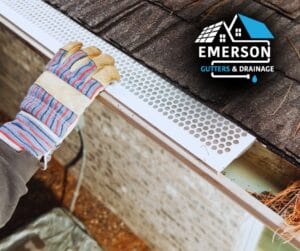 gutter guard installation