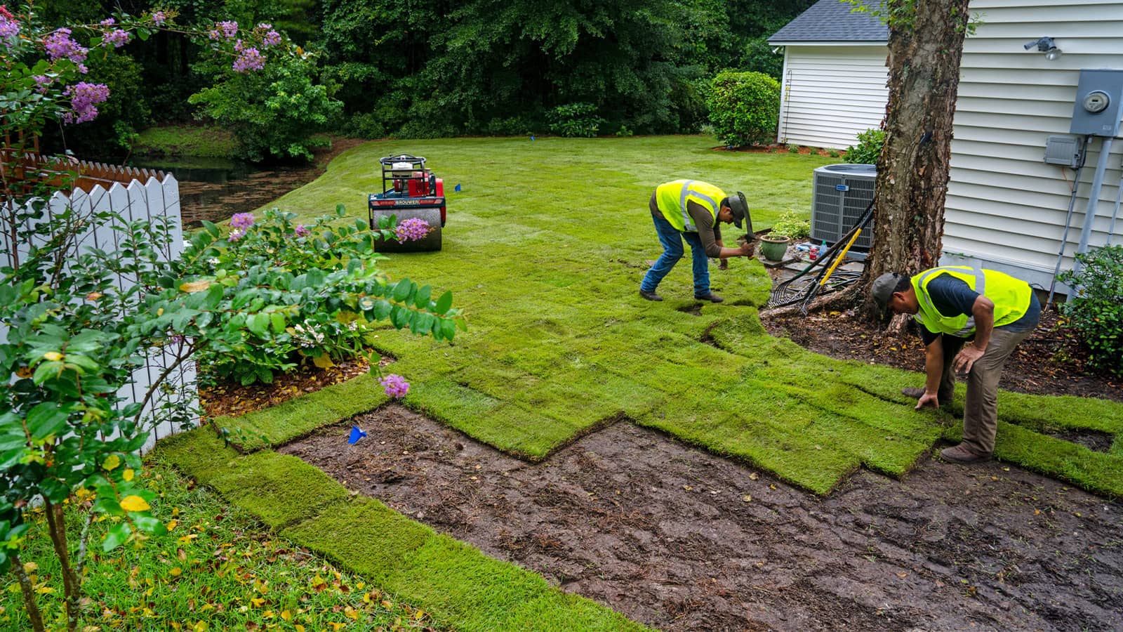 turf installation